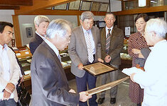 岐阜県恵那市岩村町視察の様子2