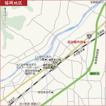 福岡地区老舗店マップ