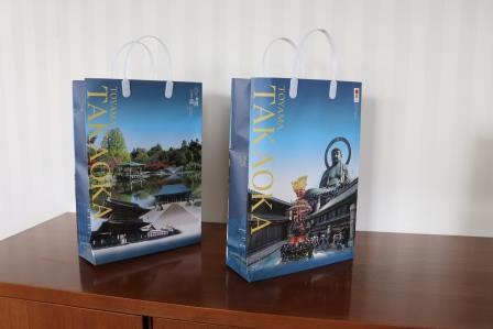 文化遺産オリジナル袋をつくりました